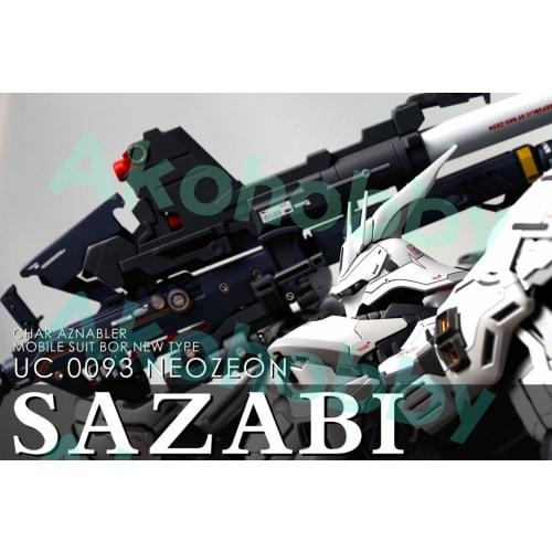 

AKO MG 1/100 MSN-04 Sazabi Ver.Ka Resin Mod Kit Garage Cast Parts Set Exclusive for Mobile Suit Gundam: Char s Counterattack