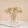 Custom Disposable Bamboo Fruit Skewers - Creative Dessert Art