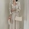 Chic Korean Spring/Autumn Retro Style Suspender Dress + Shirt Jacket Set for Women