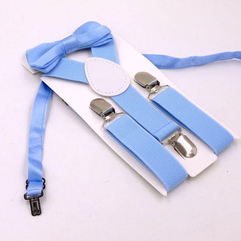 Kinder Mode Hosenträger Set: Trendige Hosenträger und Fliege für Kinderaufführungen