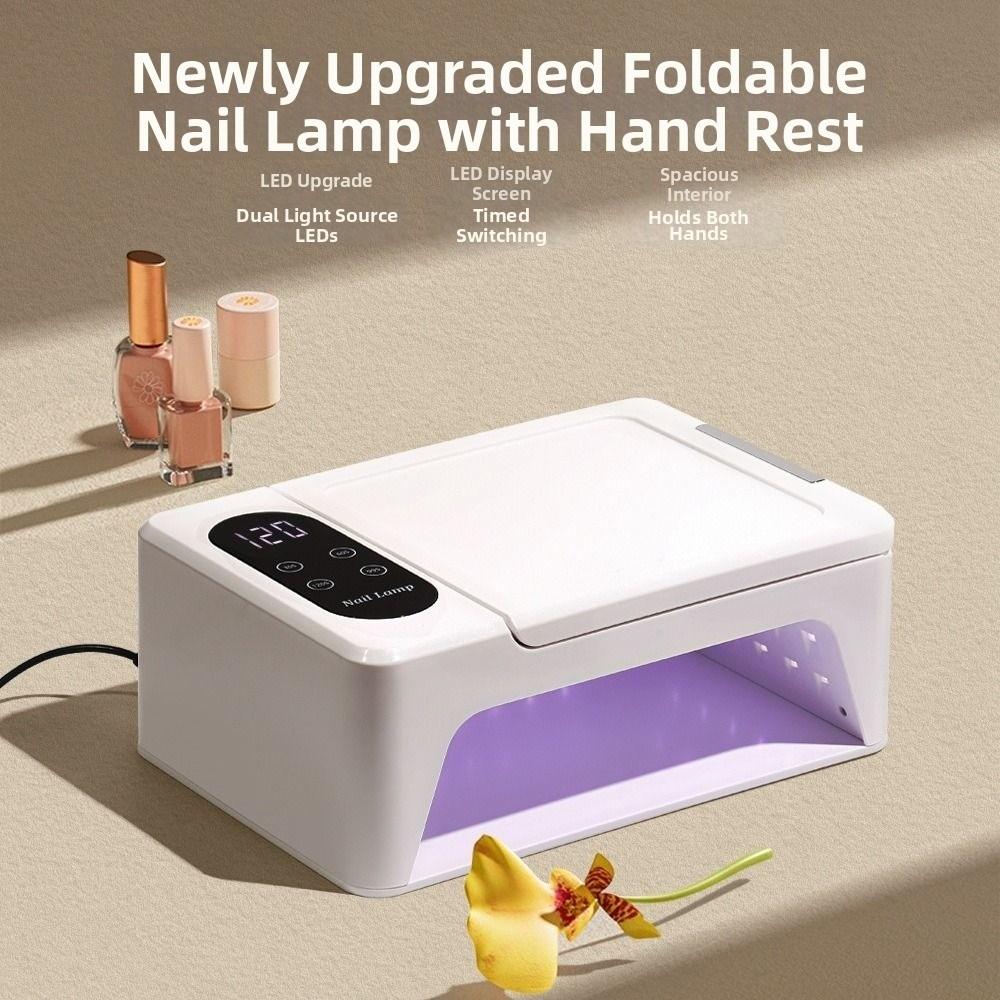 2IN1 UV Nails Lamp Dual Hand Nail Curing Lamp Professional UV LED Nail Light  DIY Nail Gel