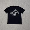 American Trendy Brand Fun Printing Short-sleeved Summer New Pure Cotton Loose Men and Women Couple Crew Neck T-shirt Harajuku