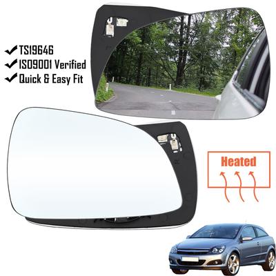 Coppia Vetro Specchietto Riscaldato Per Opel Astra H 2009-2011 Vauxhall Astra H 2004-2008 Holden Astra AH Convesso Accessori Auto Kit Carrozzeria