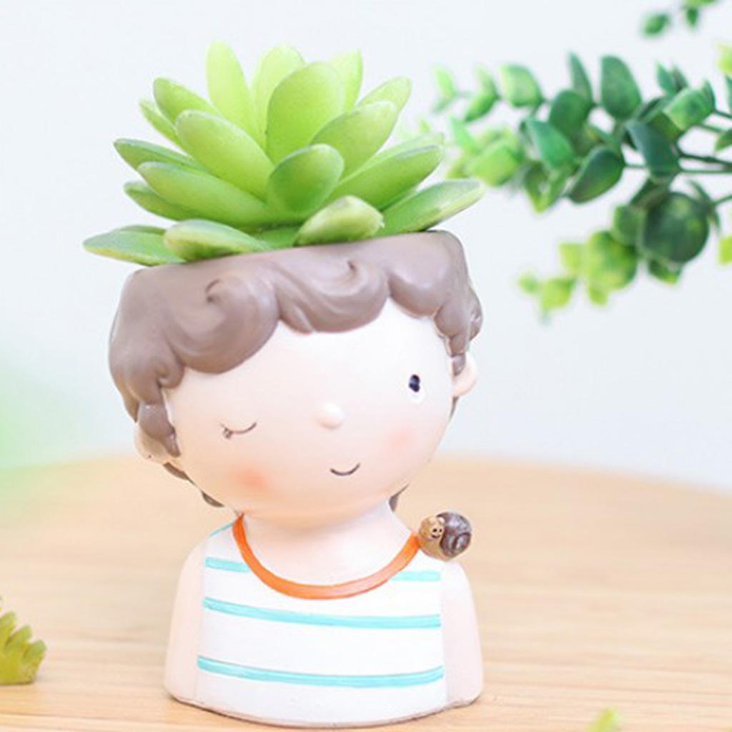 Bonsai Flower Pot Resin Bonsai In Cute Appearance for for Garden Home Decoration