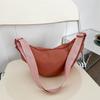 Dumpling Bag Women's Bag Oblique Span Bag New Shoulder Bag Simple Bag Nylon Cloth