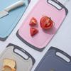 Double-Sided Non-Slip Wheat Straw Cutting Board with Wrapped Handle for Kitchen and Outdoor Use