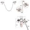 Stainless Steel Nipple Clamps with Adjustable Chain – Animal Teeth Design for , Breast Restraints & Erotic Play