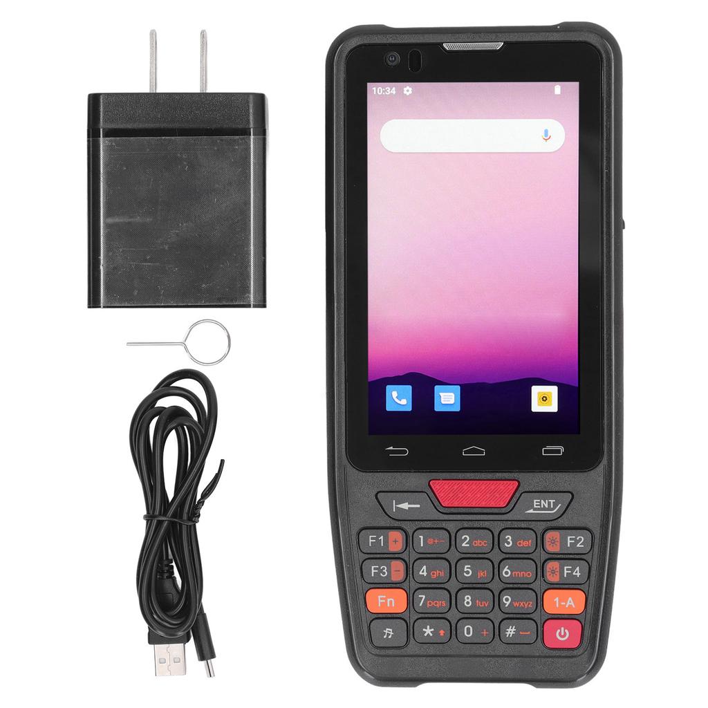 For Android 12 PDA Data Terminal 4 Inch Handheld Mobile Computer NFC Barcode Scanner