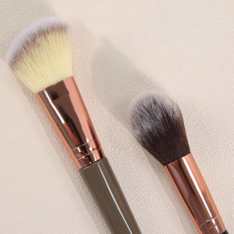 1 Pc Double Ended Contour Brush Sculpting Brush Powder Blush Brush Makeup Brushes Cosmetic Tools Facial Brush