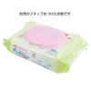 Akachan Honpo Baby Honpo 99% Water Super Flushable Baby Wipes, 90 Sheets X 12 Packs