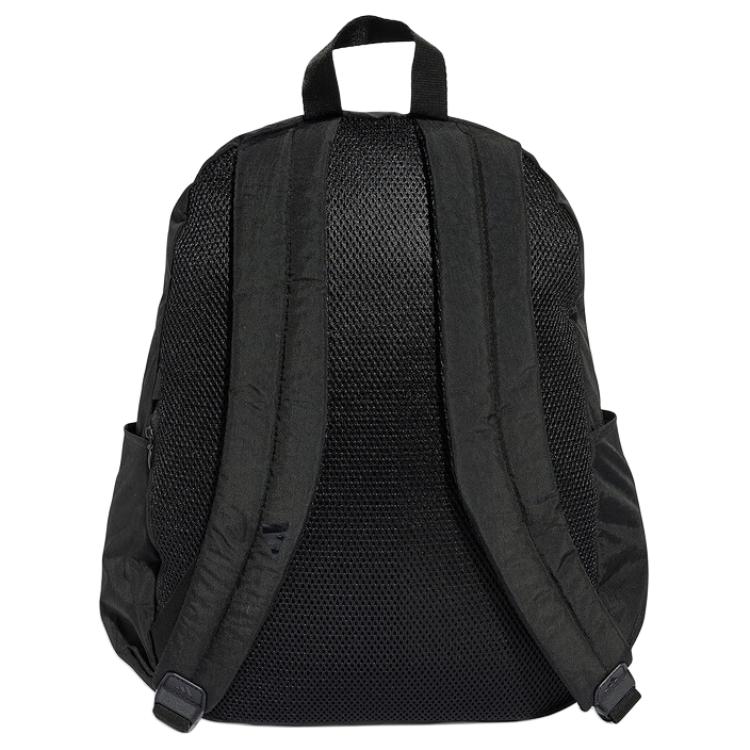Adidas Polyester Backpack Medium Size Unisex Black Adidas IS5688