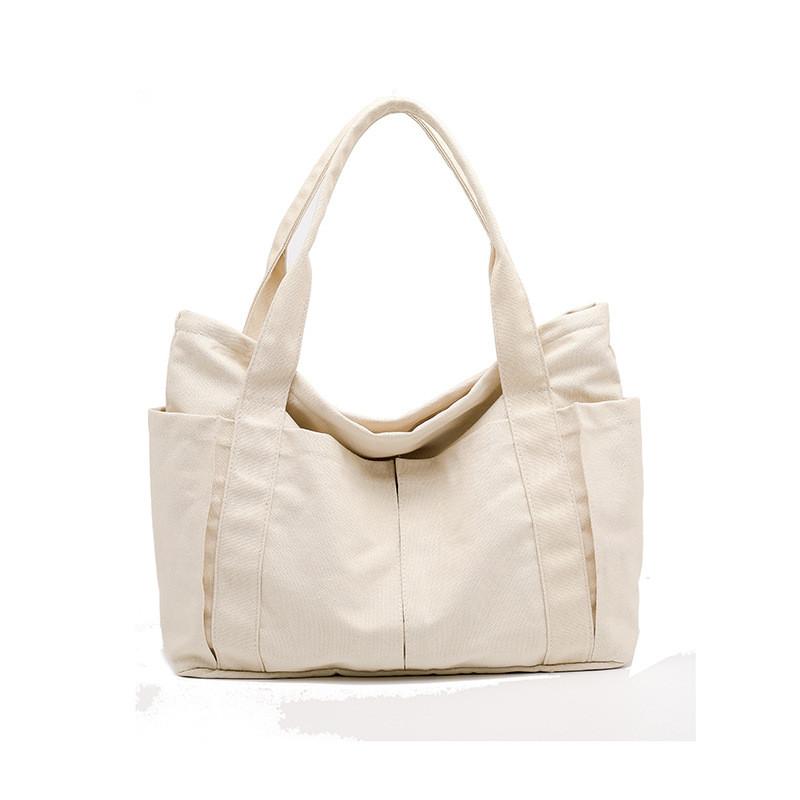 IELGY Canvas Tote Bag Large Capacity Shoulder Bag