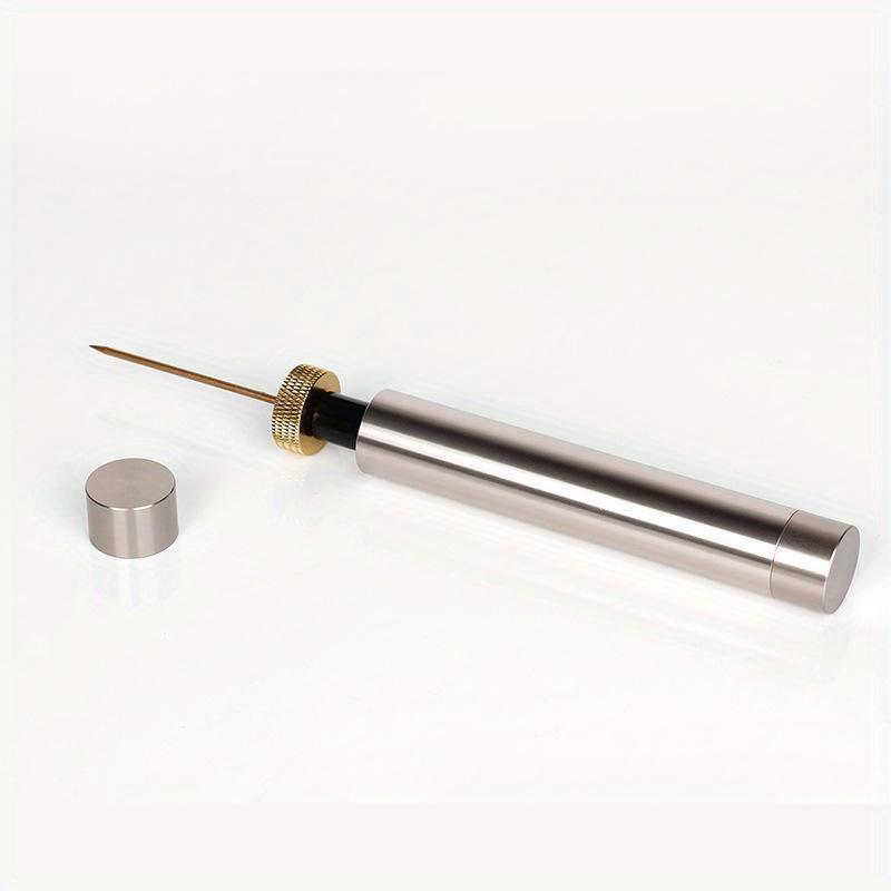 Weinflaschenöffner mit Luftpumpe, tragbarer Weinkorkenzieher, Edelstahlstift, Luftdruck-Weinkorkenzieher für Zuhause, Party, Weinwerkzeuge