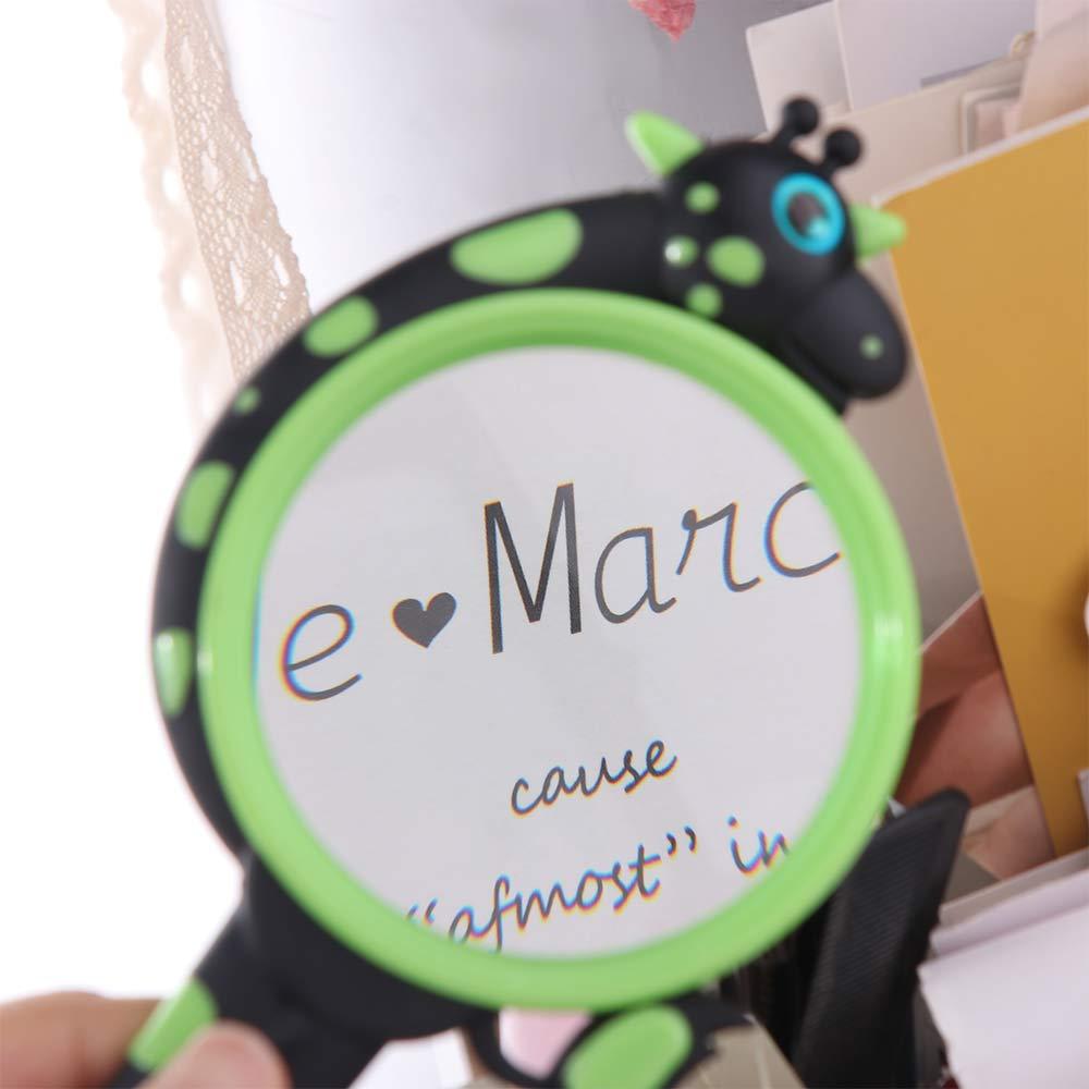 High Definition Loupe Magnifier Experimental Magnifying Glass 10X Glass Giraffe Magnifier  Kids
