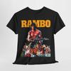 Rambo First Blood Teil II 1985 Sylvester Stallone Unisex Schweres Baumwoll-T-Shirt