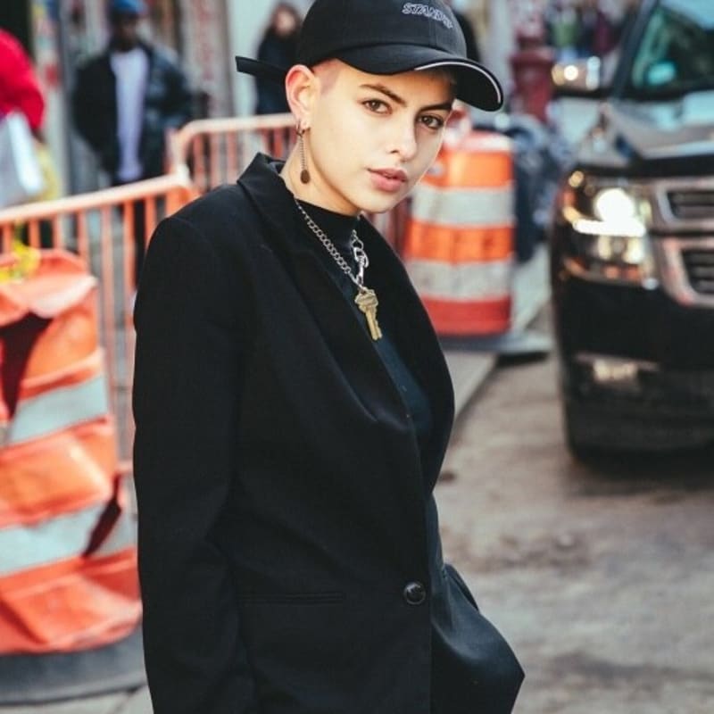 

STANDUP [STANDUP] Visor Line Black Color Ball Cap REGULAR FIT