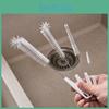 Pp Material Long Handle Spout Brush For Bottles And Teapots With Hard Bristles