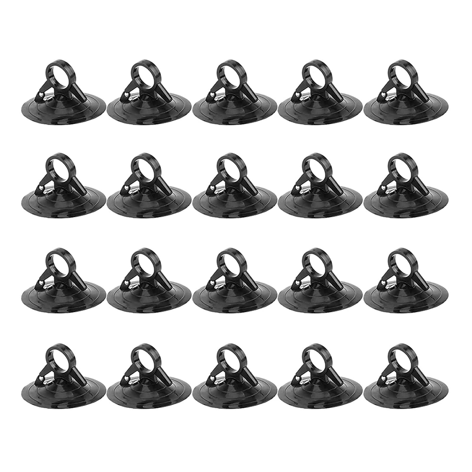 

DFsucces Strong Suction Cup Vacuum Hook, PVC Material, Long Lasting Strong Suction Cup Replacement Aid for Car Sun Shade (Black) чёрный