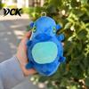 Portable Stress Relief Toys Mini Plush Squeeze Toy, Cute Soft Stuffed Figure, Decorative Cartoon Ornaments Desk Decor, Collectible Trinkets for Kids,