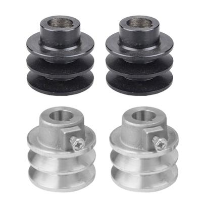 2 szt. Koło pasowe 19mm/20mm Otwór 54/56mm Średnica Podwójny Rowek Koło Pasowe do Silnika 168F 170F Wymiana Koła Pasowego Silnika