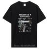 Funny Anatomy Of A Pew Pewer Ammo Gun Amendment Saying T-Shirt Men's Clothing Casual Cotton Top
