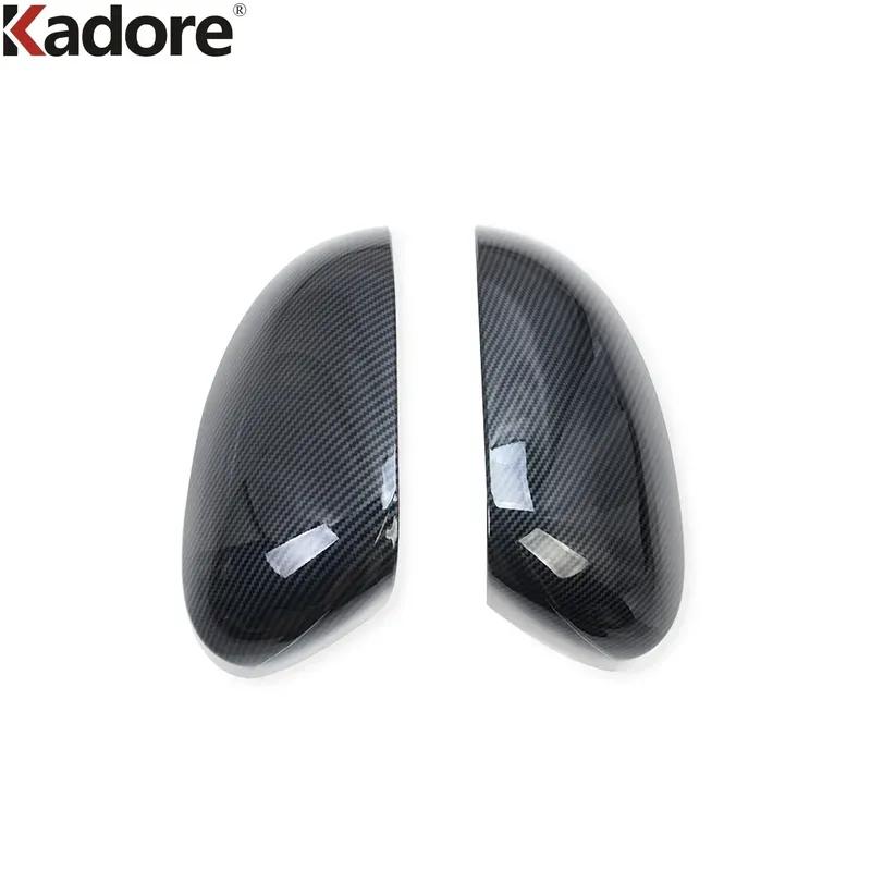 For Nissan Rogue X-trail T33    Carbon Fiber Car Rearview Mirror Cover Trim Side Wing Mirror Cap Overlay Accessories