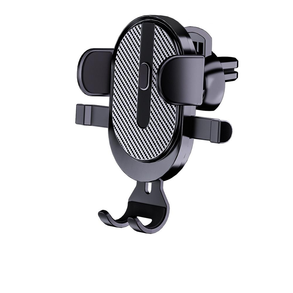 

Hot Car Phone Holder Mount Auto Locking Universal Phone Holder Suction Cup and Air Vent Dual-purpose Mount Stand with Hook Clip