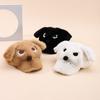 Retro leopard print beret plush hat women's autumn and winter cold warm bucket hat ear protector hat basin hat men
