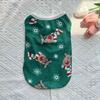 Summer Christmas Vest Pet Dog Dog Cat Thin Breathable Teddy Bigbear Small Dog Pet Clothing