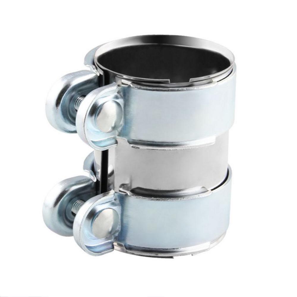 Exhaust Clamps 4 In Confote 5" Stainless Steel T304 Lap Joint Exhaust Band Clamp Step Clamps Fit Catback Muffler 2.5 Exhaust Clamp - Foto 9