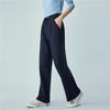 Giordano Women's Waffle Wide-Leg Drawstring Sweatpants