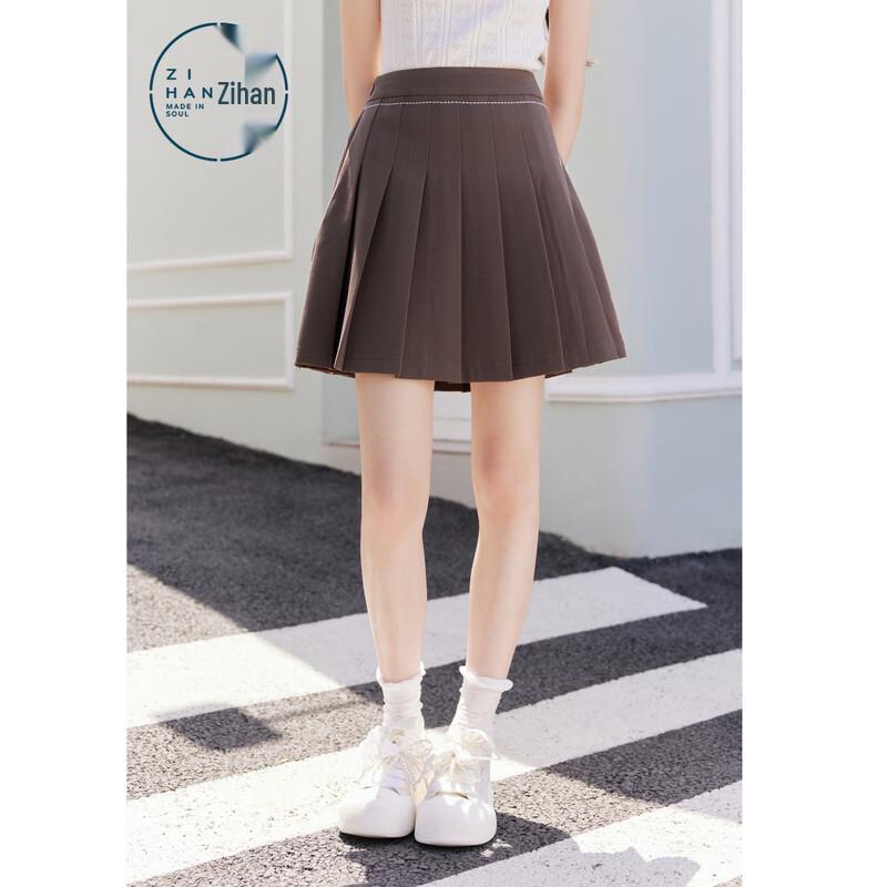 Женская плиссированная мини-юбка А-силуэта ZIHAN S