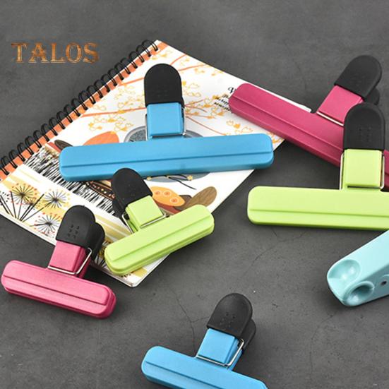 

12 шт. уплотнительный зажим, прочные многоразовые пакеты для пищевых продуктов, зажимы для сумок, нескользящая ручка, герметичные зажимы для дома Sets