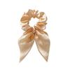 Satin Fabric Large Intestine Hair Band Diy Handmade Bow Streamer Ponytail Hair Rope Rubber Band