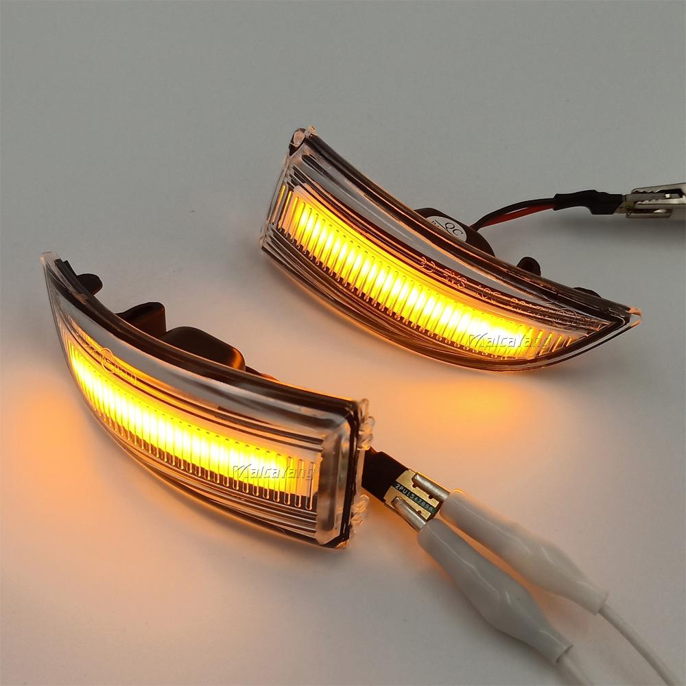 LED Dynamic Turn Signal Light Mirror Sequential Indicator Lamp for Renault Megane MK3 Scenic Fluence Latitude Safrane Laguna III