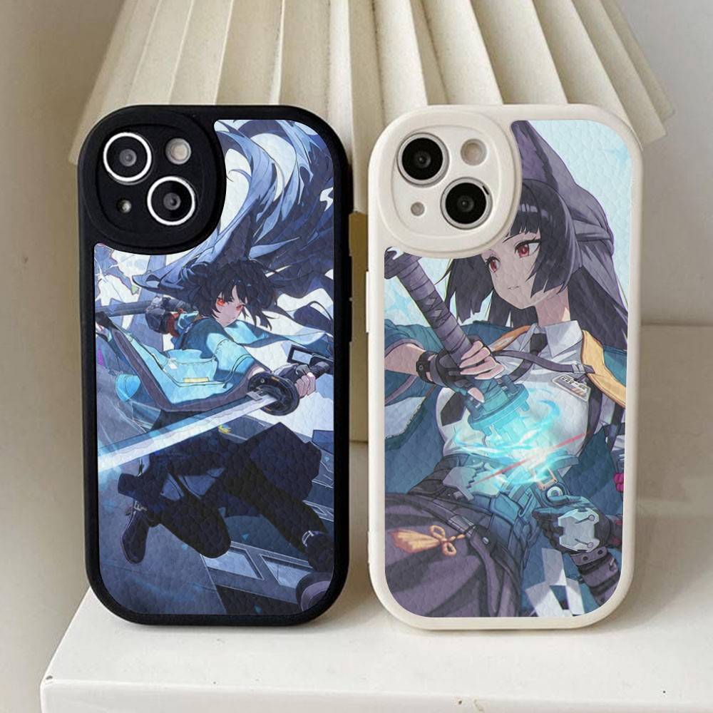 Zzz Miyabi Hoshimi Handyhülle Hartleder Für IPhone 16 15 14 13 12 Mini 11 14 Pro Max Xs X Xr 7 8 Plus Fundas