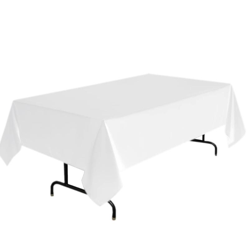 Rectangular Tablecloth Stain Resistant Polyester Table Covering Cloth for Dining Tables Easy To Clean and Maintain