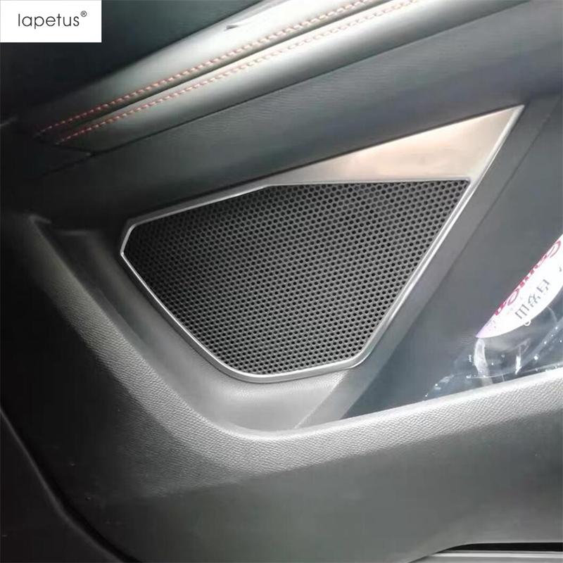 Capac Ornament Decorativ Cadru Difuzor Portieră Auto Sunet Audio Pentru Peugeot 3008 5008 GT 2017 - Accesorii Metalice Interior