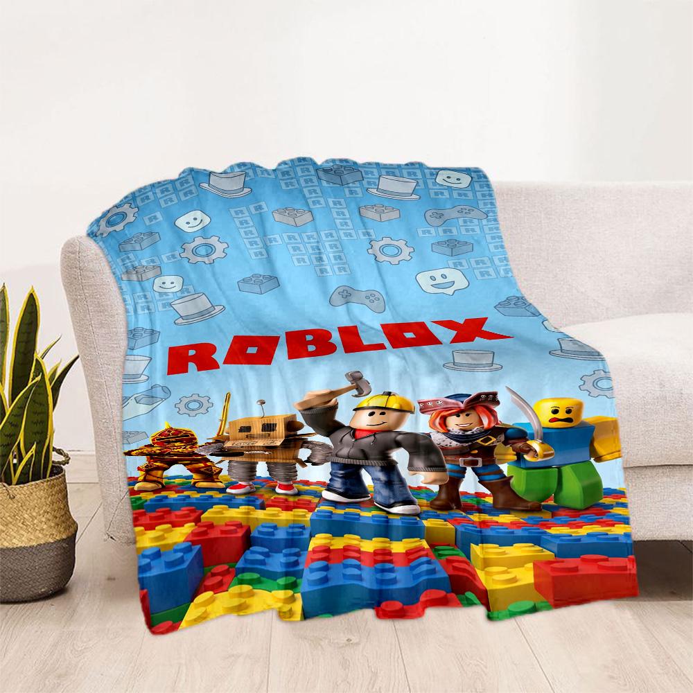 Roblox 46 Blanket Soft Warm Cozy Perfect for Office Chair Livingroom Bed Four Seasons Multipurpose Digital Print