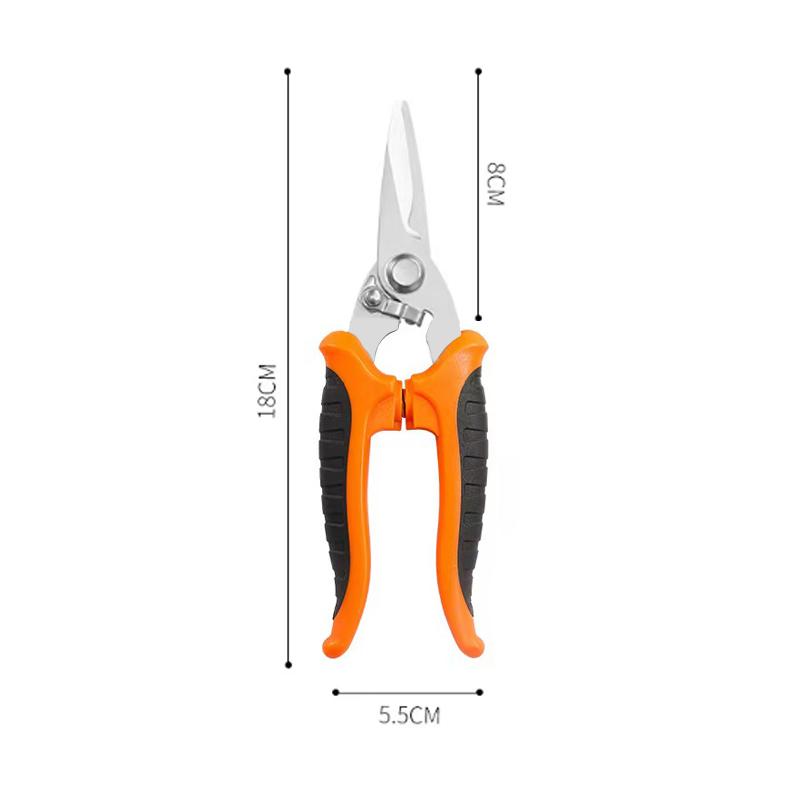 

Мощные ручные промышленные ножницы для резки тонкого листового металла, авиационные алюминиевые вставки, ножницы для проволоки из ПВХ-кабеля