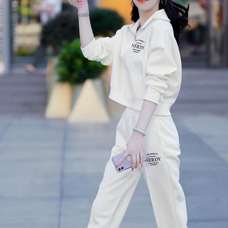 2024 Spring Women's Trendy Casual Loose Tracksuit Set