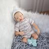 45cm Lifelike Reborn Baby Doll Twin A Twin B Cloth Body Soft Touch Real Life Newborn Dolls Rooted Mohair Alive Bebe Reborn Boneca Kid's Christmas Gift