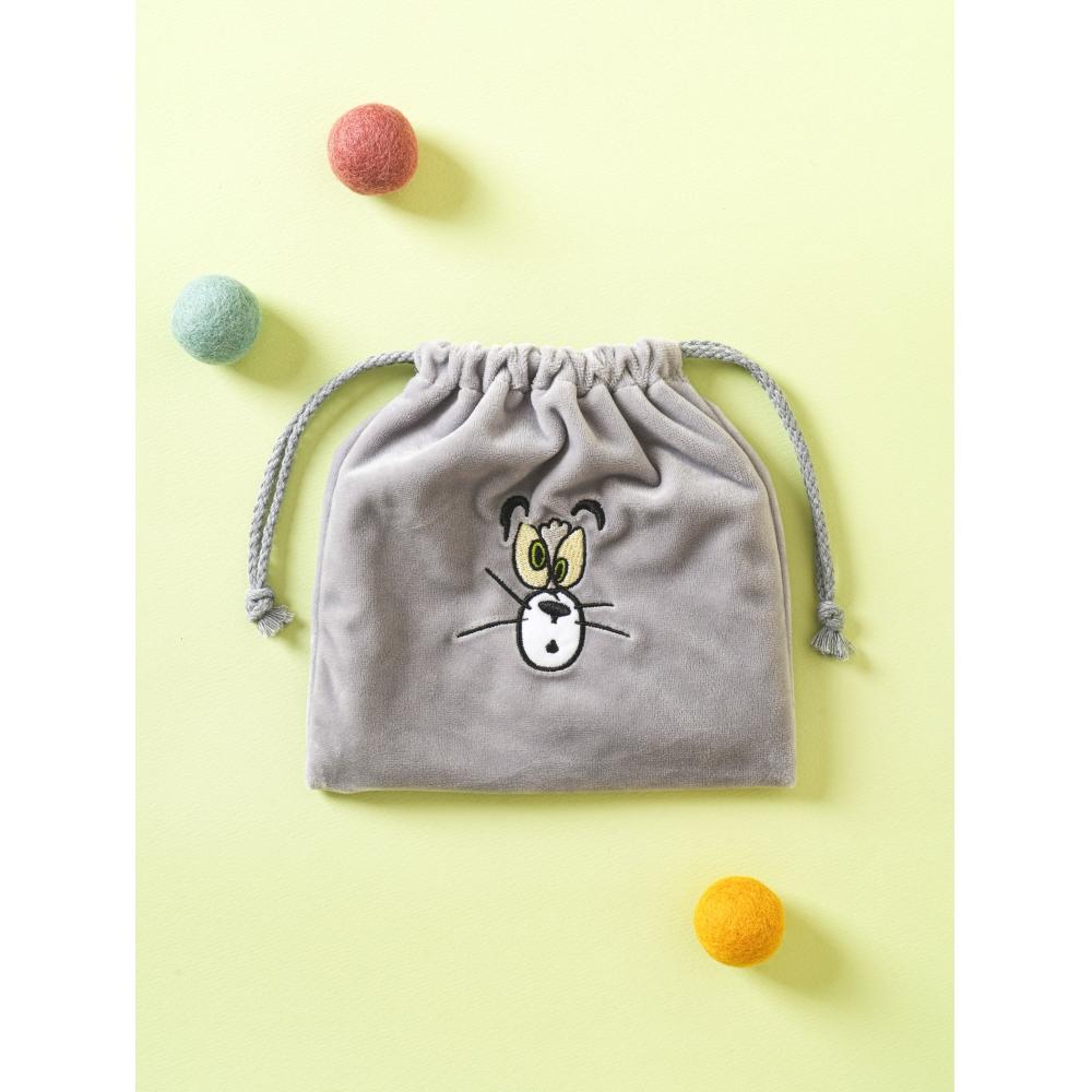 Daiso Tom And Jerry String Pouch Tom