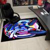 Sonic Printed Carpet, Rug for Office Chair Living Room Bedroom Kitchen Room Decor Gifts.