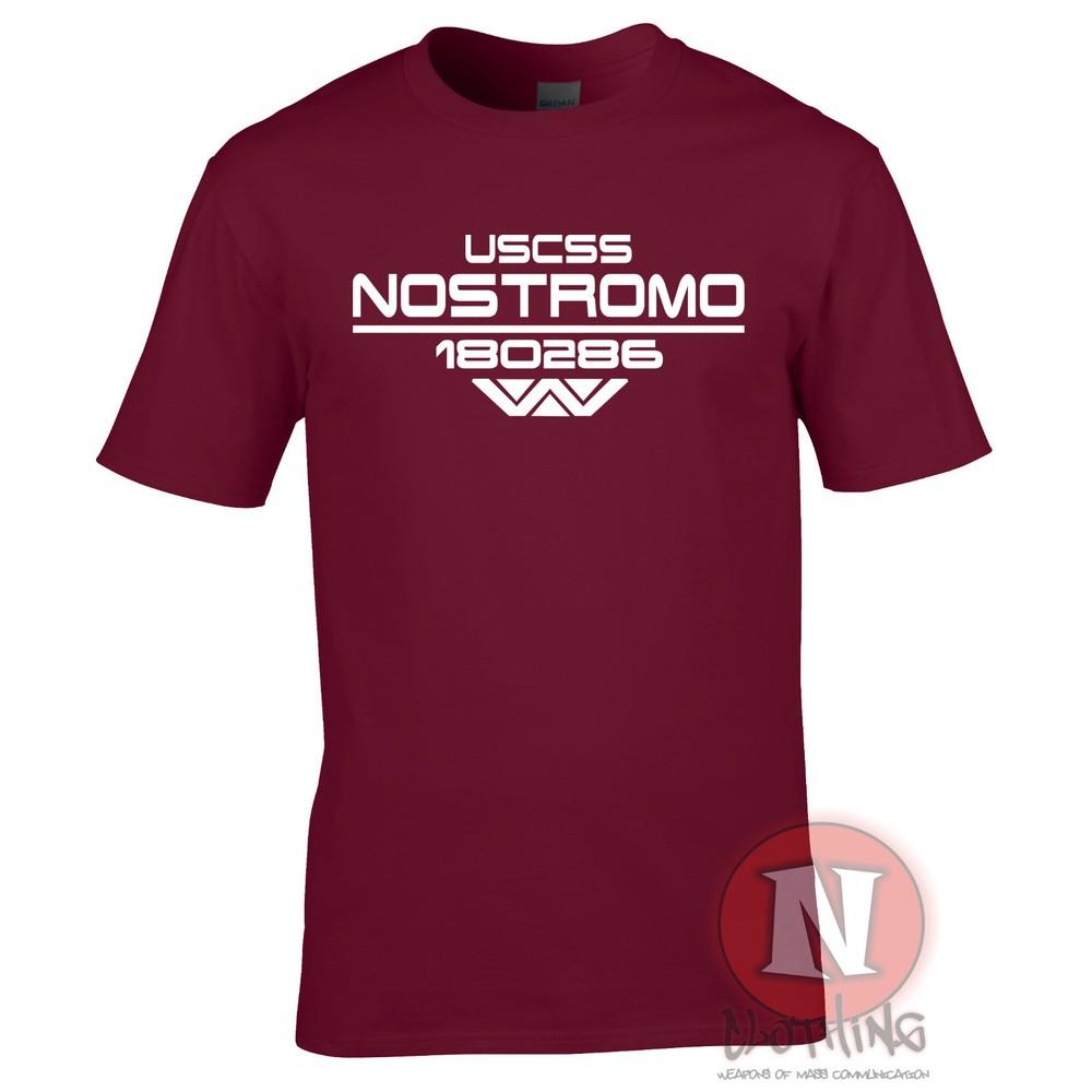 Nostromo TShirt Alien Aliens Scifi Tribute Crew Tshirt Weyland Corporation 2XL
