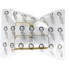 Rubonarie White Plastic Chopstick Holder with Drainage Holes, Cutlery Holder (White)