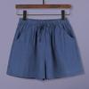 Pantaloncini da Spiaggia Vita Elastica Assorbi Sudore Traspiranti Classici Estivi Gamba Larga Corsa Casual Abbigliamento Femminile
