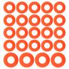 24pcs Kayak Paddle Drip Rings Universal Anti-Splash Collars For Canoe And Sup Pvc Water Guard Rings Replacement Parts For Shafts