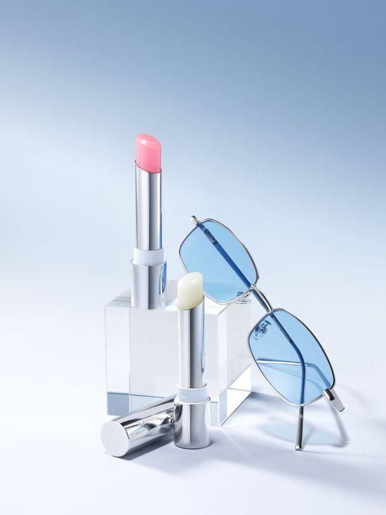 Scinic UV Shield Essential Lip Balm Clear & Rose Pink