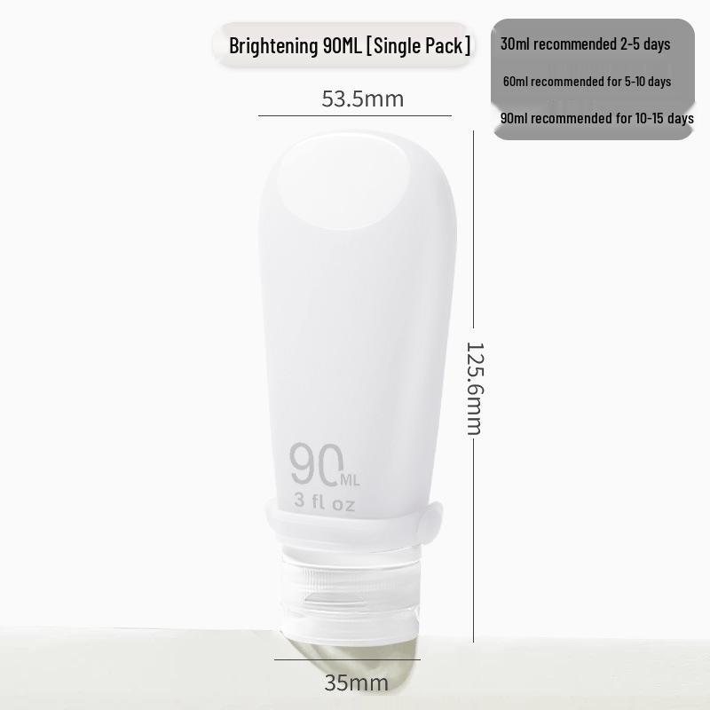 Portable Refillable Silicone Travel Bottles Set for Shampoo, Shower Gel, Lotion, Makeup Remover, and Skincare.